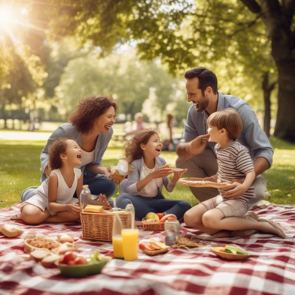 Family Picnic in the Park