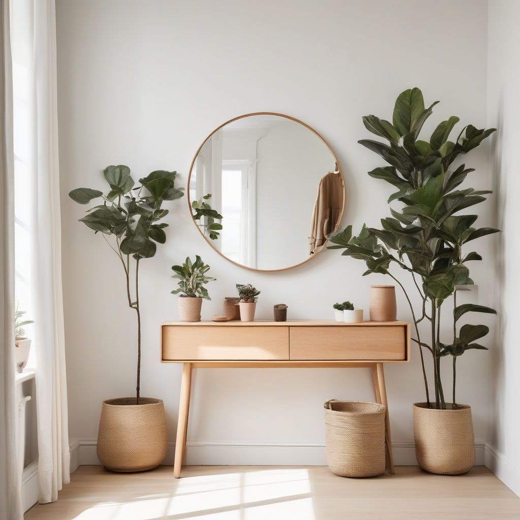 Creating a Minimalist Entryway or Hallway Space