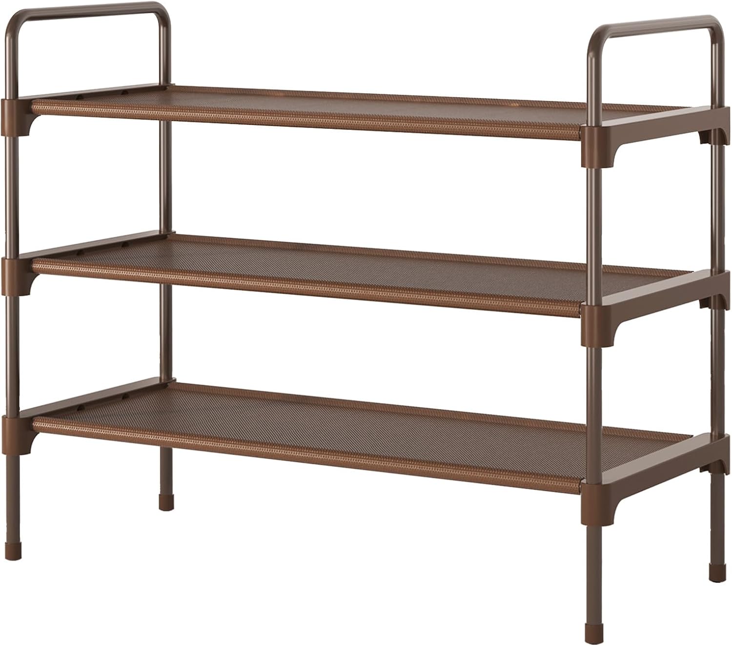 Kitsure Shoe Rack for Closet, Sturdy Shoe Shelf for Entryway, Space-Saving Shoes Organizer and Storage, 27.6